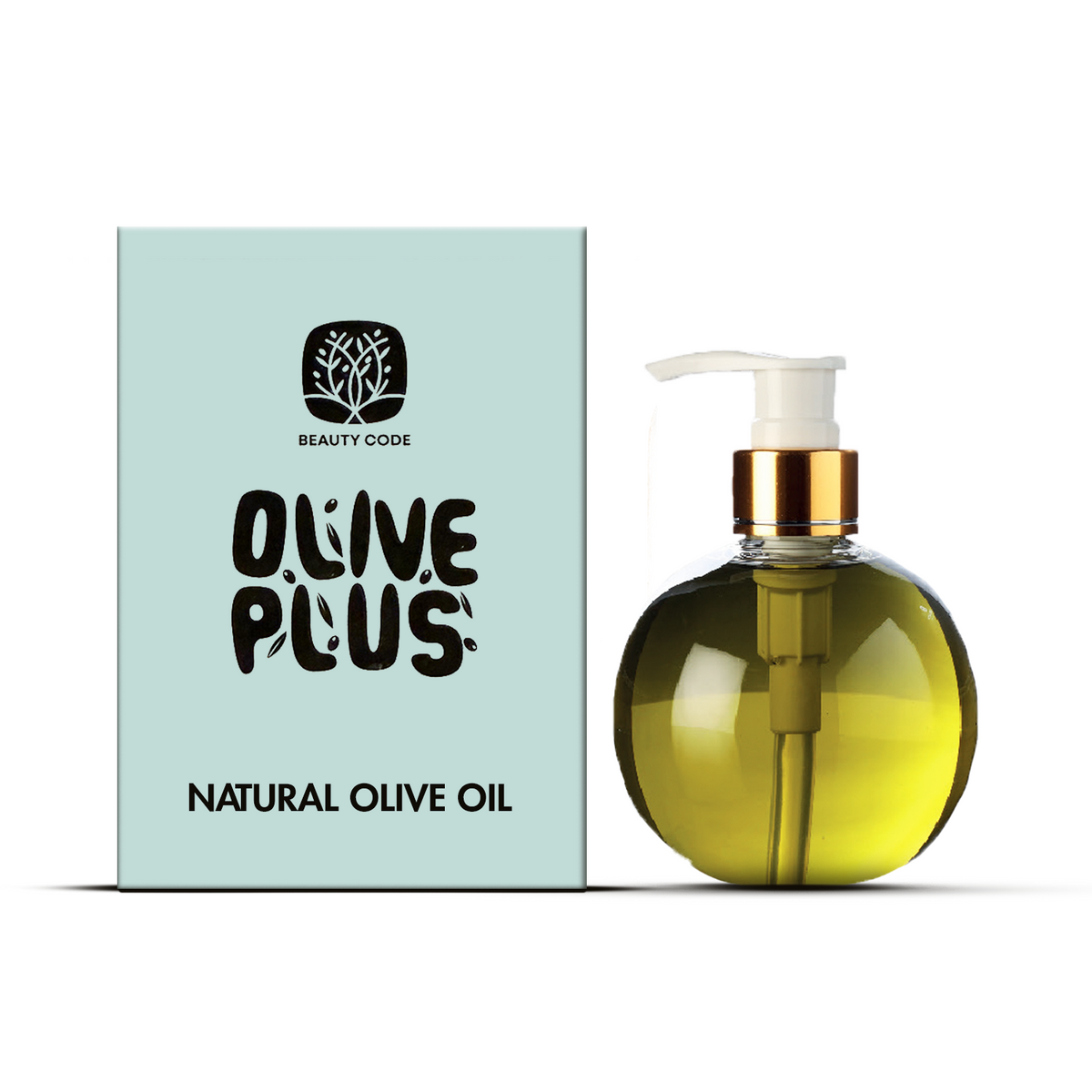 Olive Plus liquid soap bottle