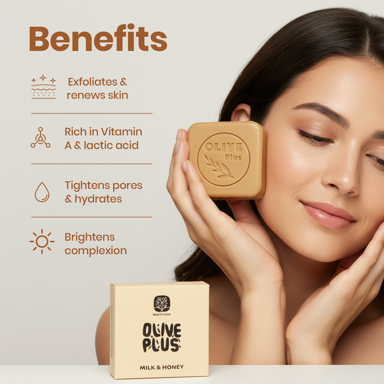 Milk & Honey Bar Soap | Natural Bar Soap | Olive Plus Shop