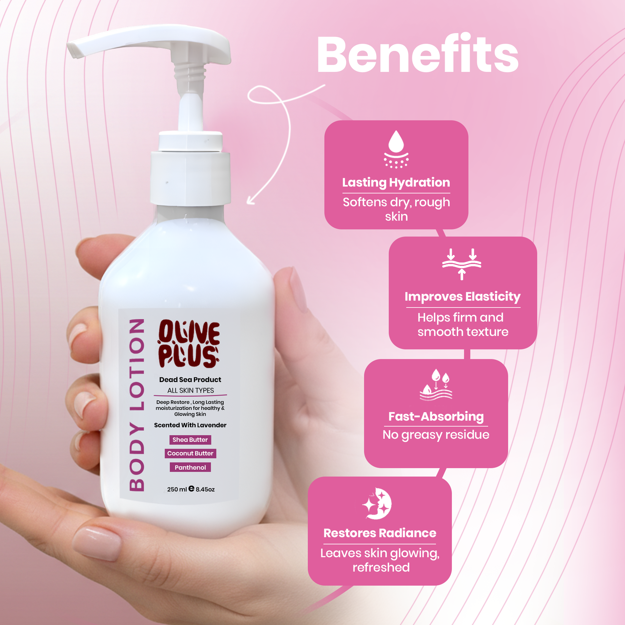 Deep Moisture Body Lotion | Moisture Body Lotion | Olive Plus Shop