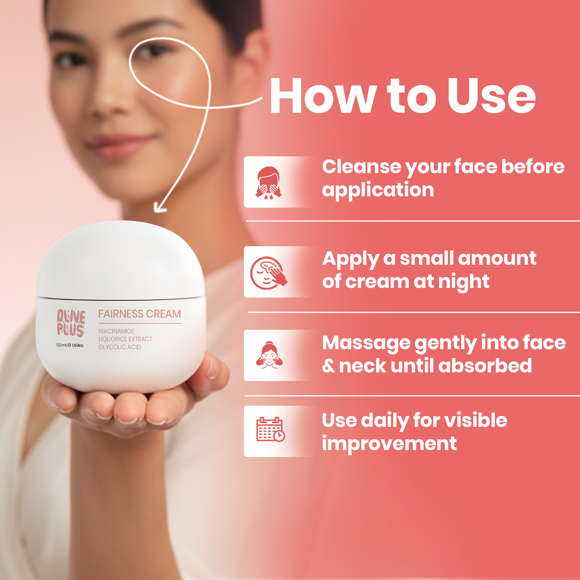 Natural Fairness Cream | Fairness Cream | Olive Plus Shop