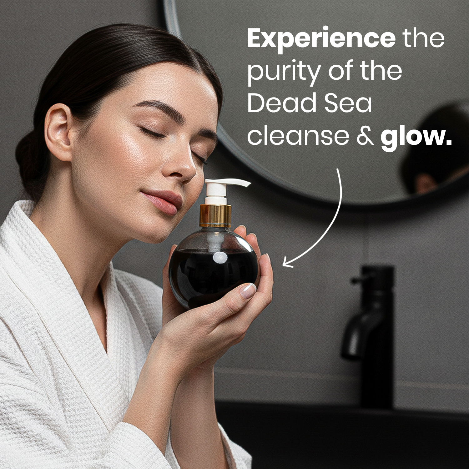 Dead Sea Mud Liquid Soap | Mud Liquid Soap | Olive Plus Shop