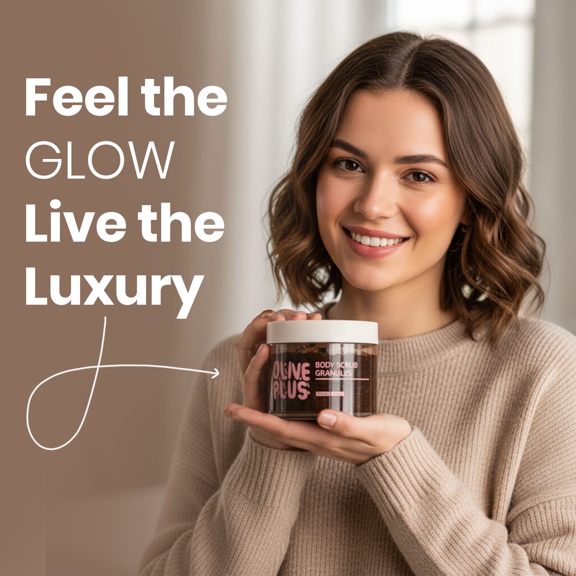 Natural Body Scrub | Best Body Face Scrub | Olive Plus Shop