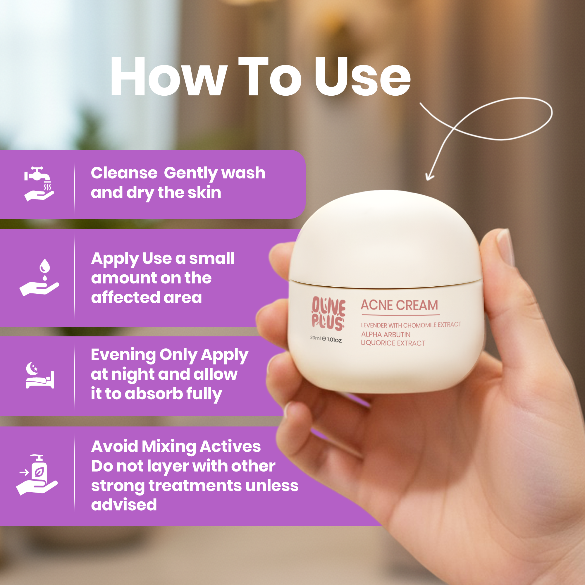 Best Acne Cream | Acne Cream | Olive Plus Shop