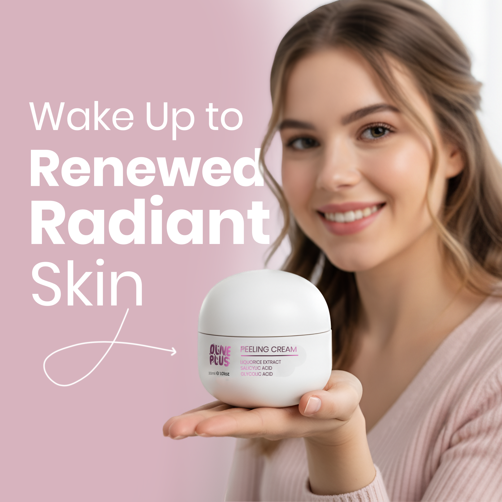 Peeling Cream For Body | Gentle Peeling Cream | Olive Plus Shop