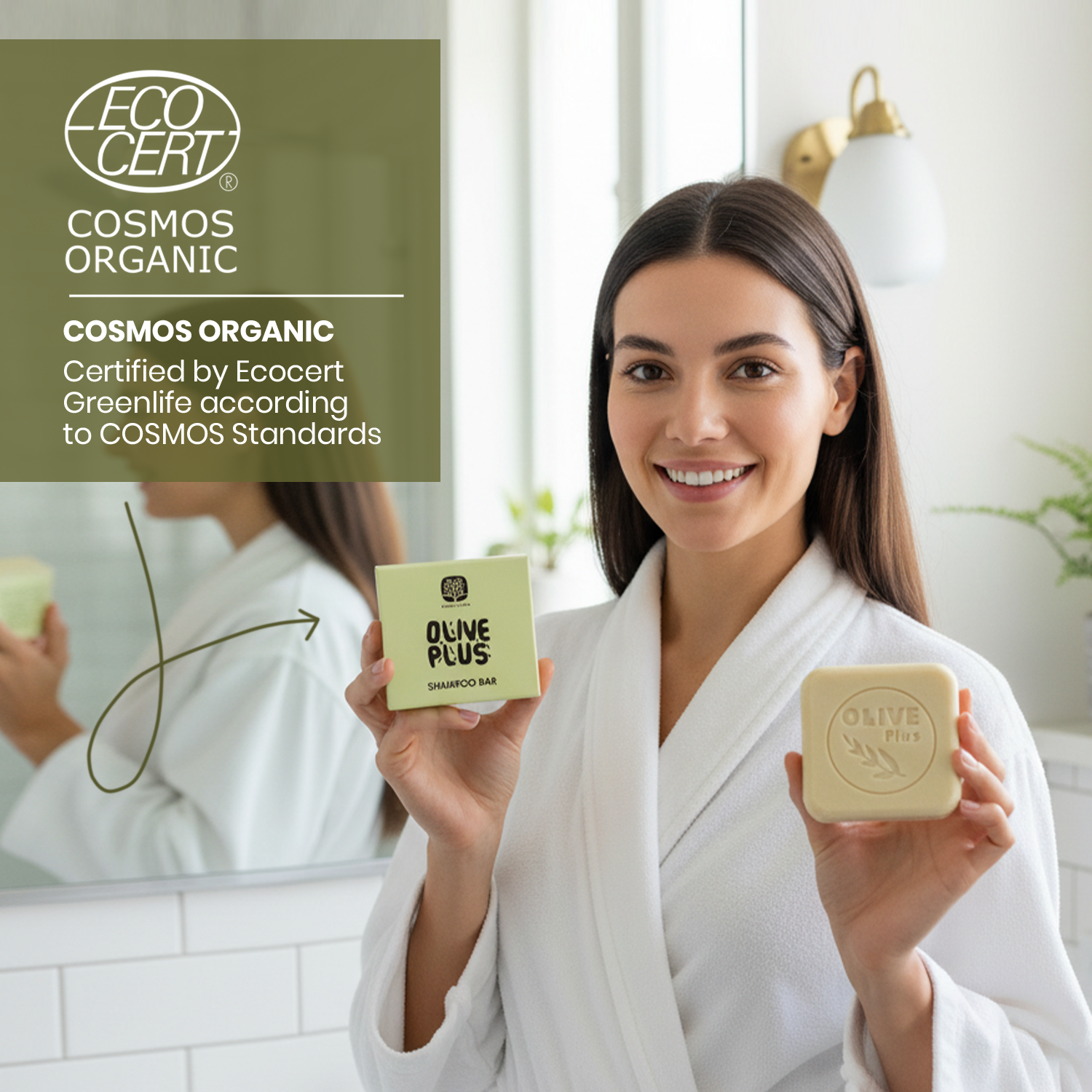 Shampoo Soap Bar | Natural Shampoo Bar | Olive Plus Shop