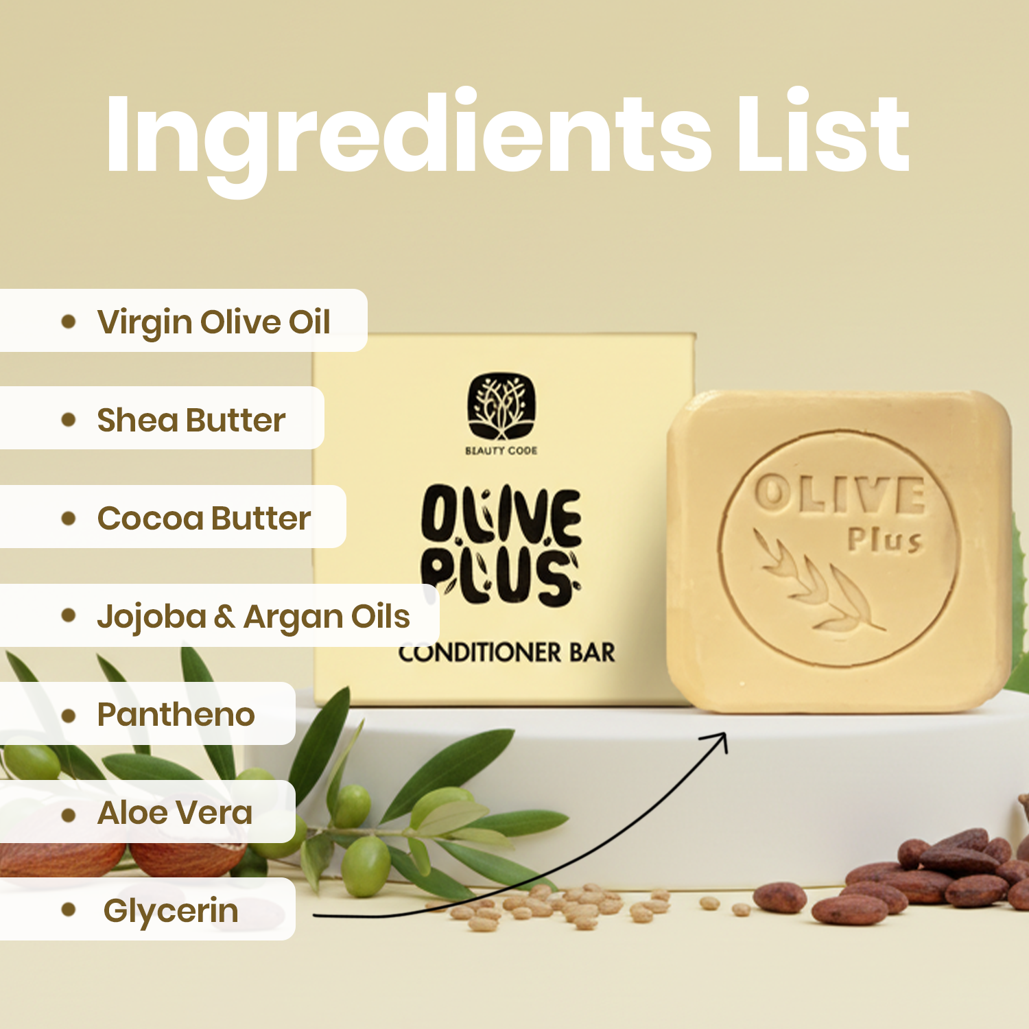 Aloe & Orange Soap | Conditioner Soap Bar | Olive Plus Shop