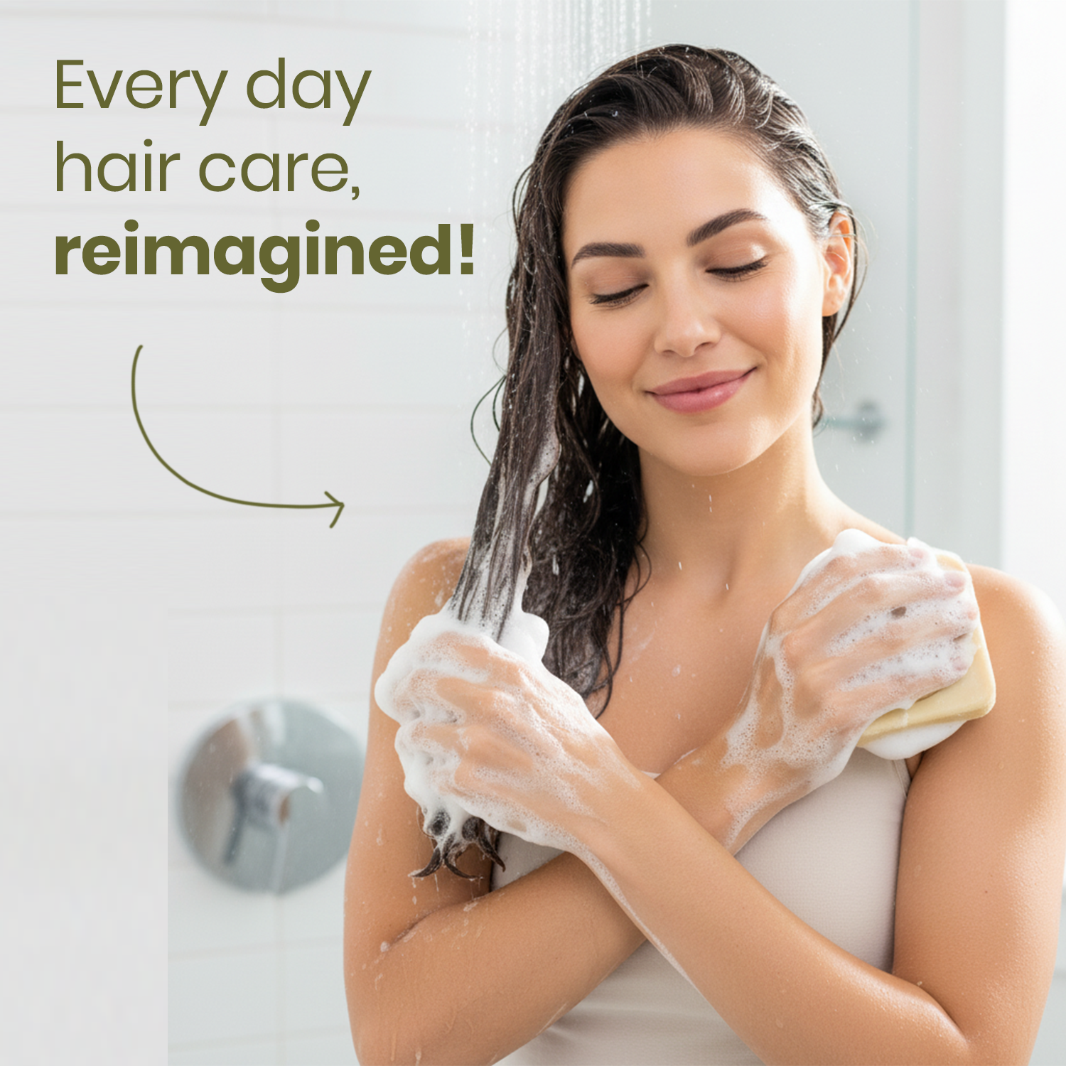 Shampoo Soap Bar | Natural Shampoo Bar | Olive Plus Shop