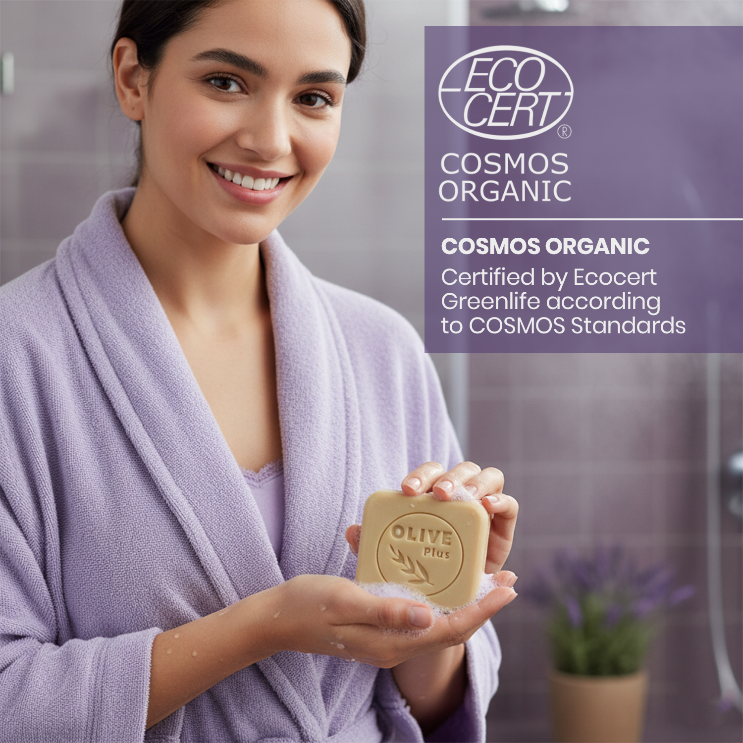 Lavender &amp; Castor Oil Soap Bar