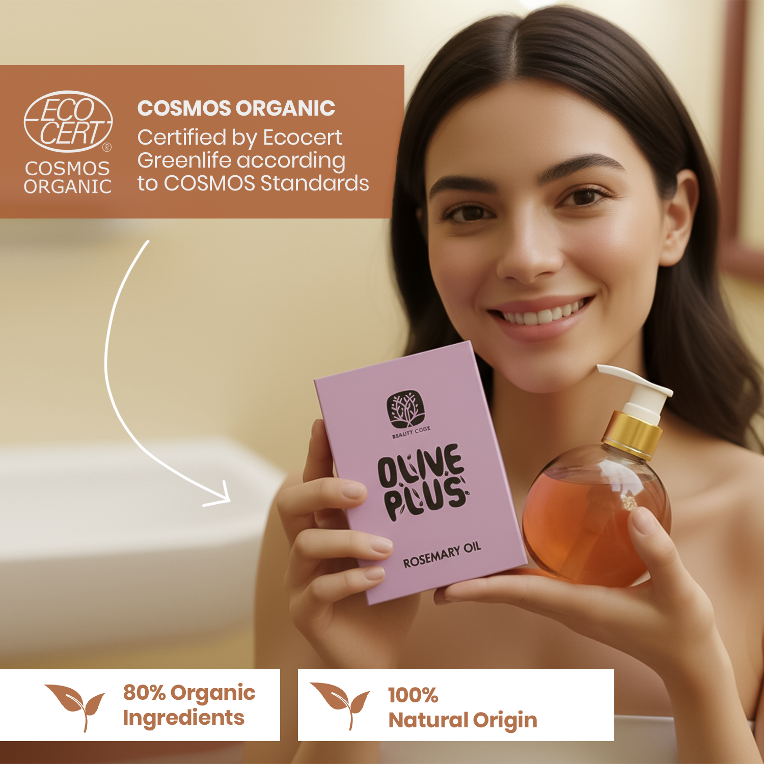 Rosemary Oil Liquid Soap | Organic Liquid Soap | Olive Plus Shop