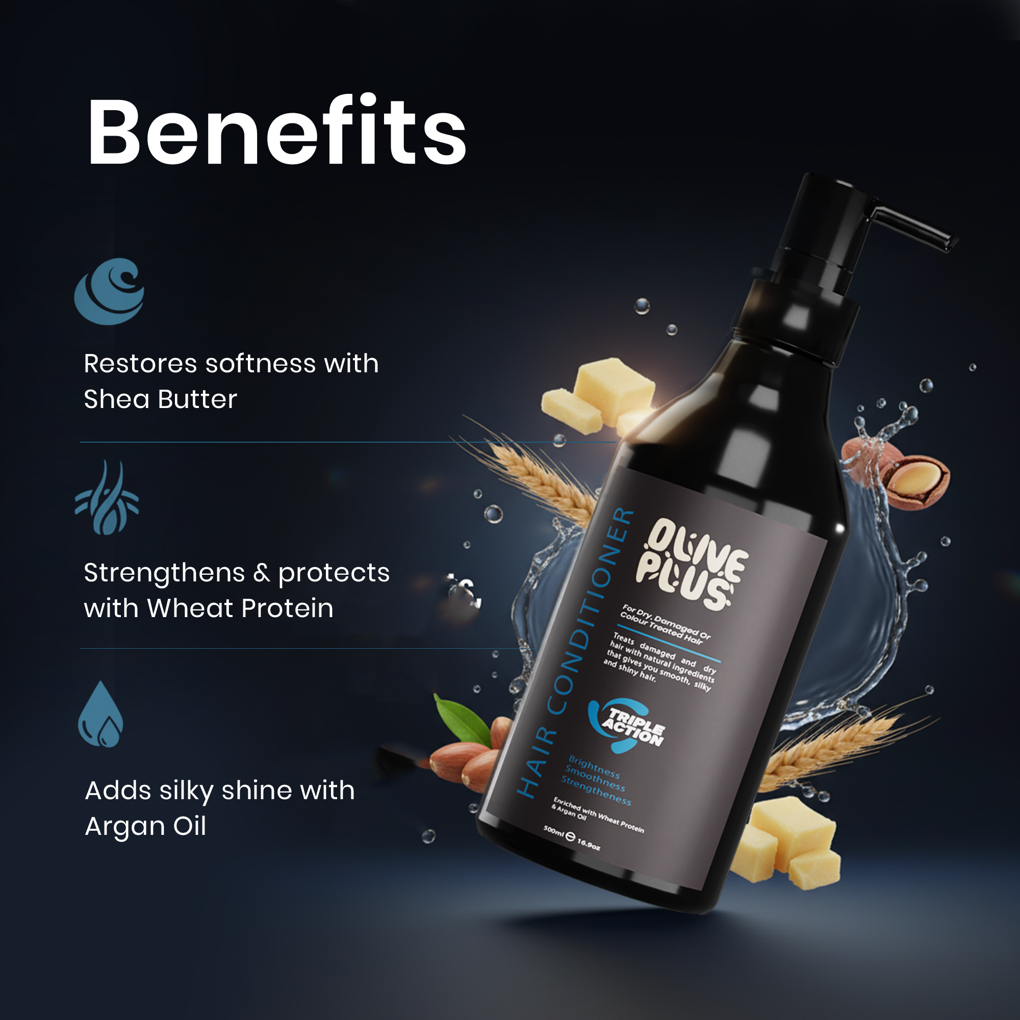 Moisturizing Hair Conditioner | Hair Conditioner | Olive Plus Shop