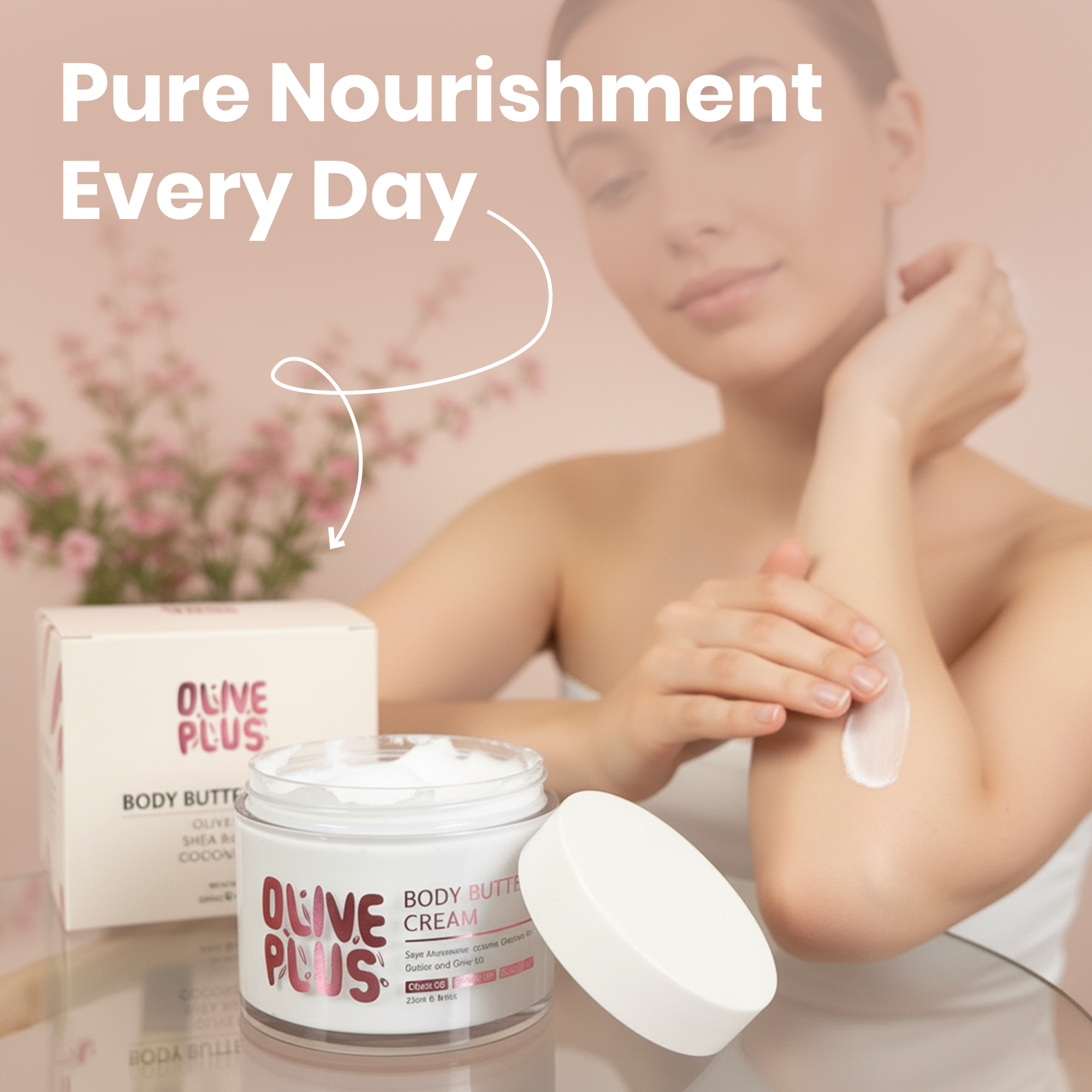 Body Butter Cream | Olive Plus Body Butter Cream | Olive Plus Shop