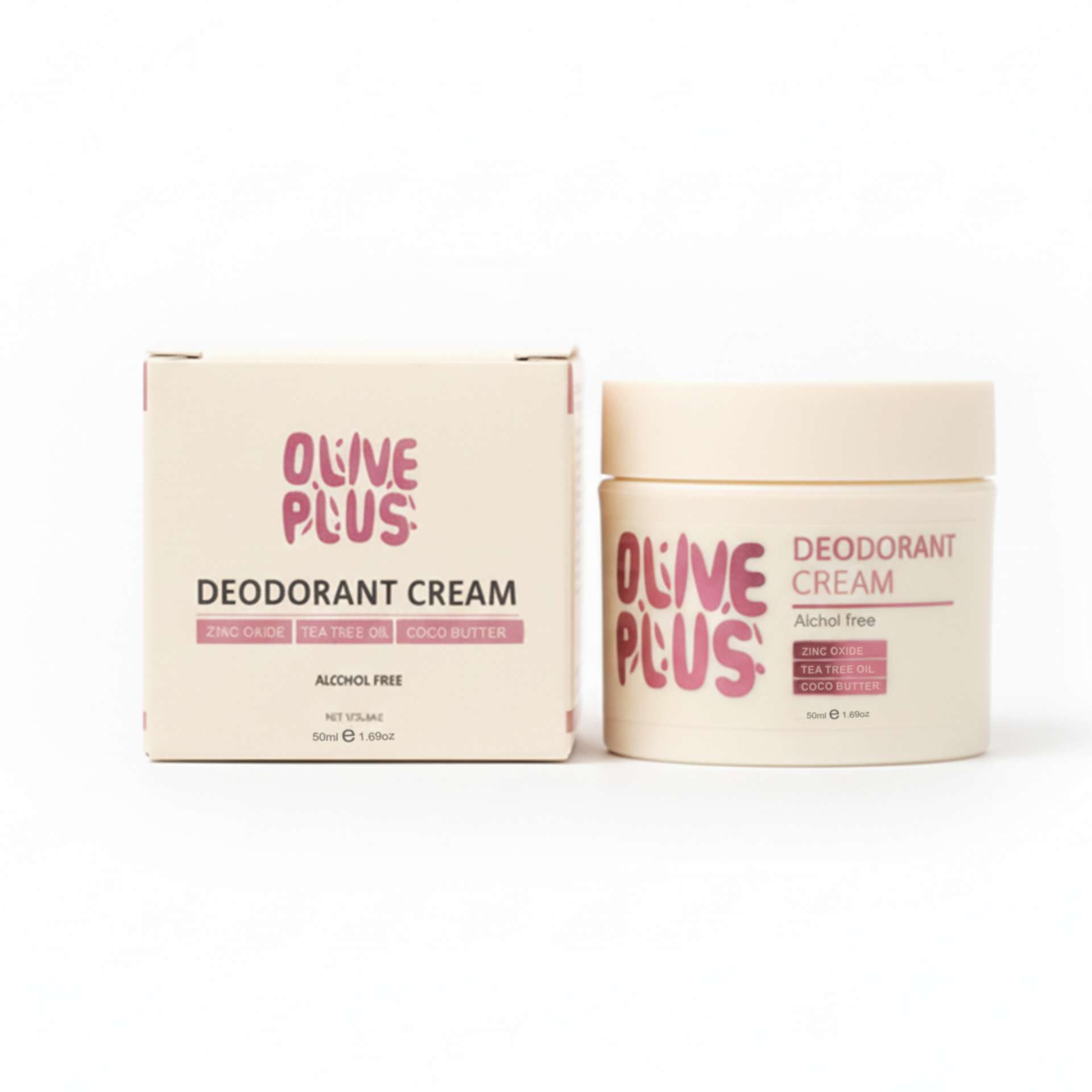 Body Deodorant Cream | Natural Deodorant Cream | Olive Plus Shop