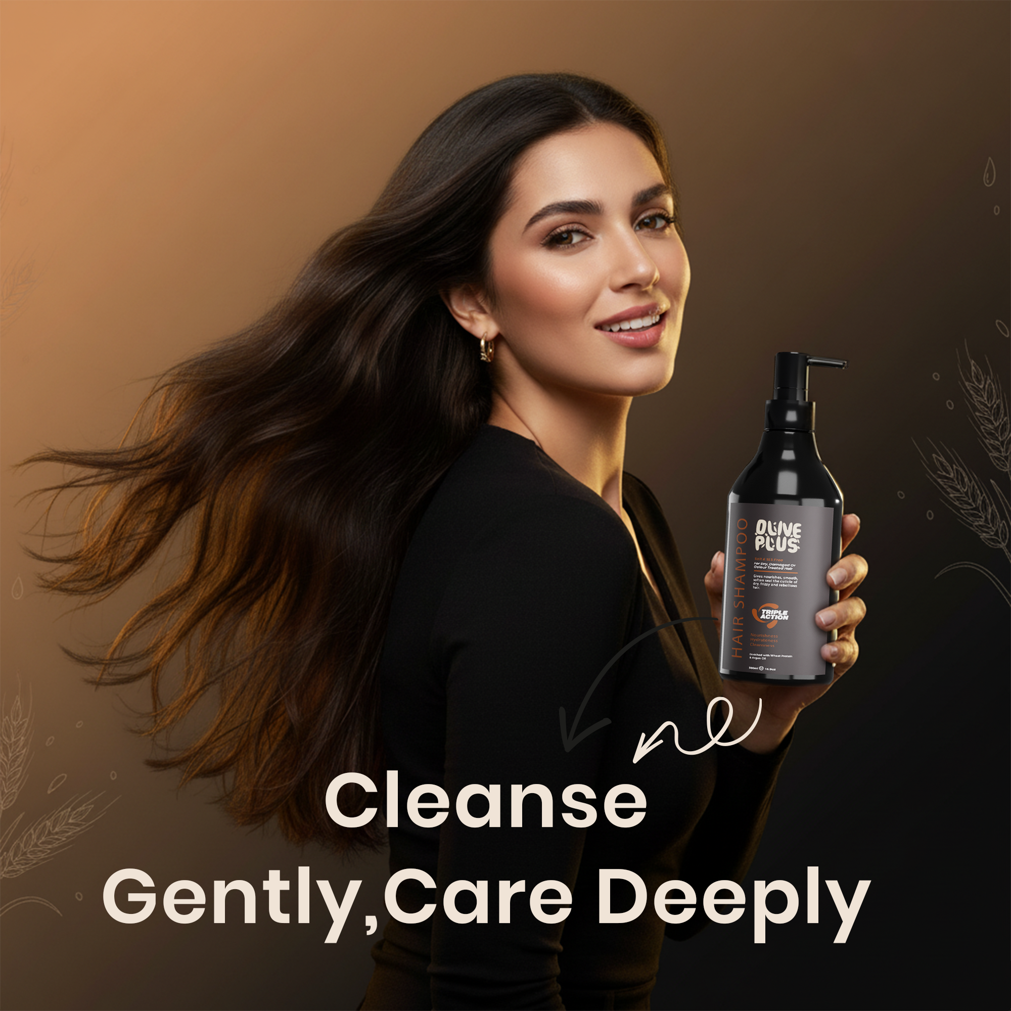 Nourishing Argan &amp; Wheat Protein Shampoo