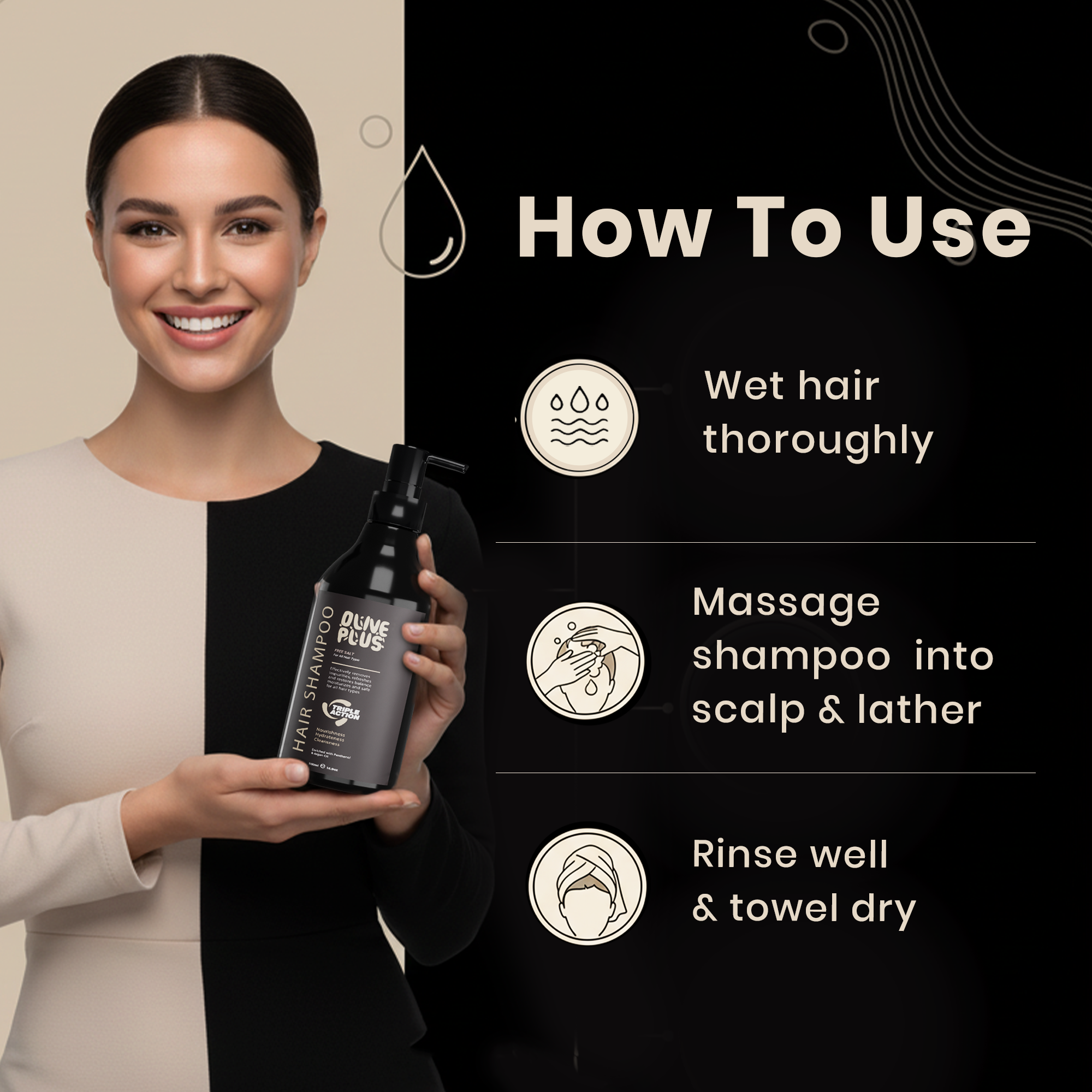 Panthenol Argan Shampoo | Panthenol Shampoo | Olive Plus Shop