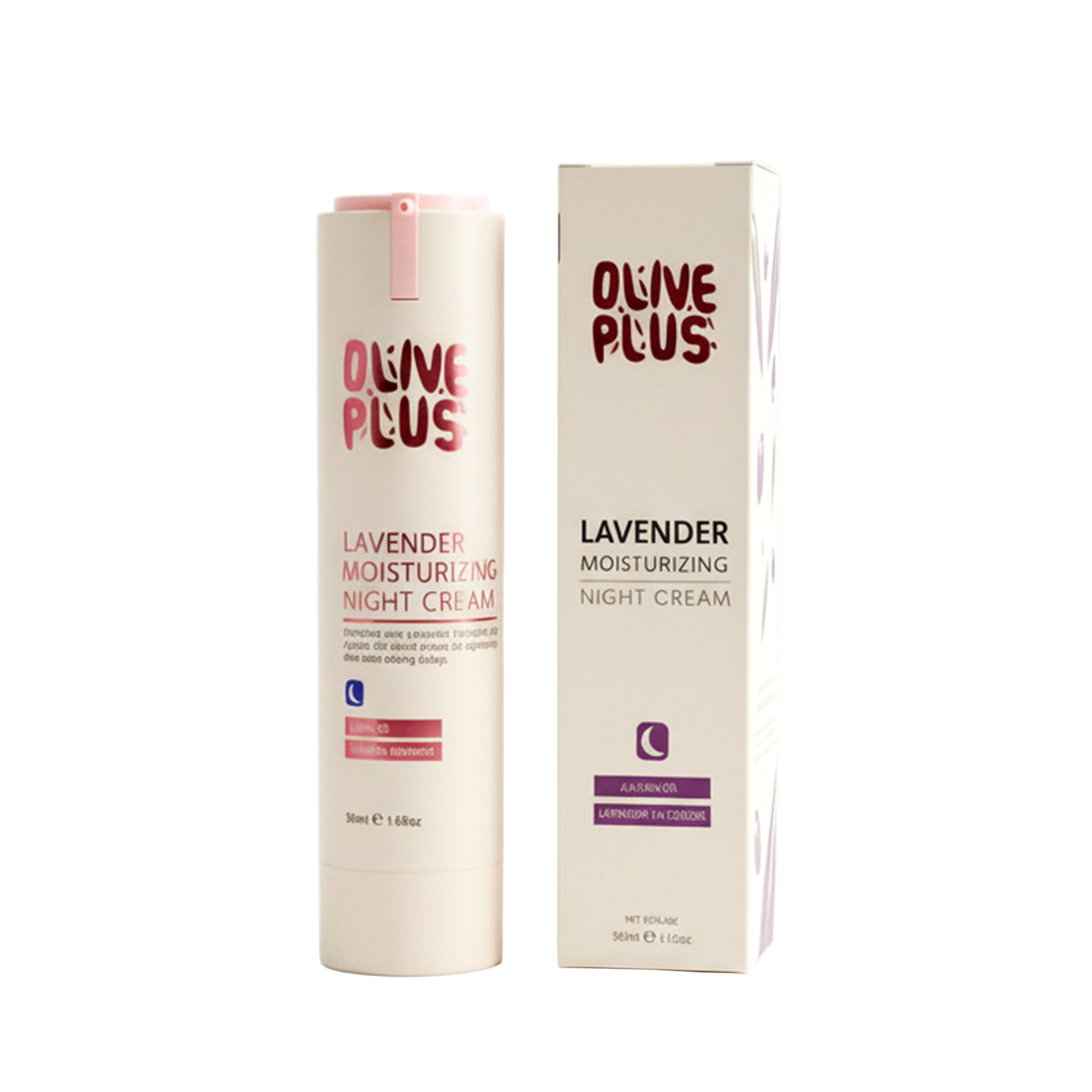 Lavender Moisturizing Cream | Lavender Night Cream | Olive Plus Shop