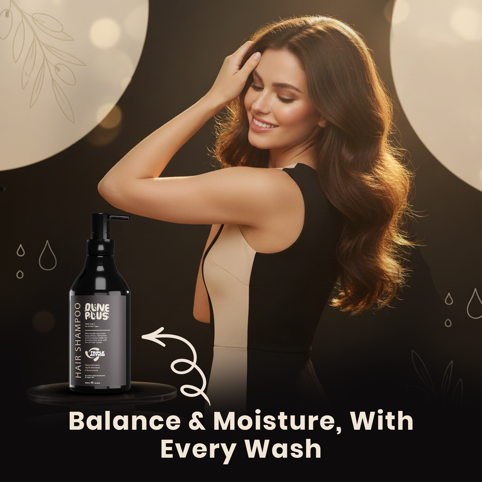 Panthenol Argan Shampoo | Panthenol Shampoo | Olive Plus Shop