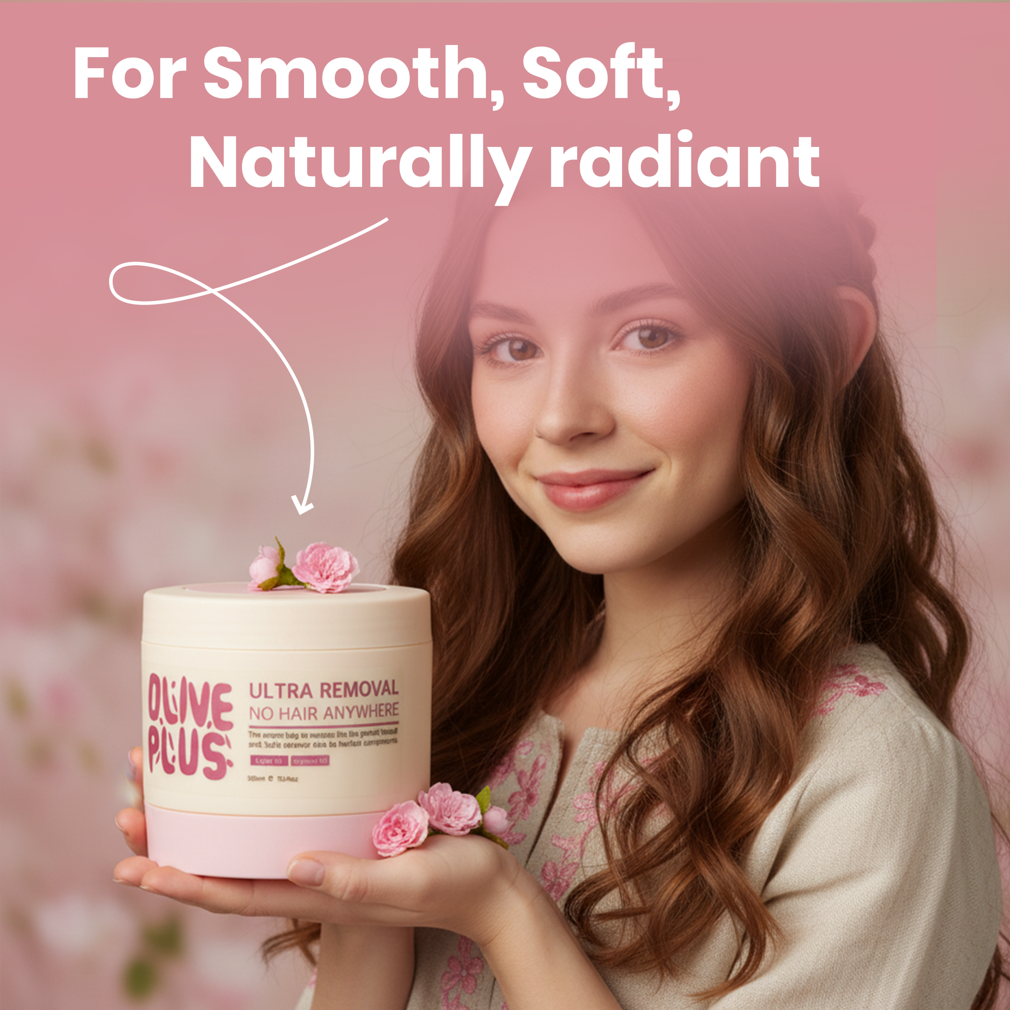 Natural Hair Removal Cream | Cyprus Cream | Olive Plus Shop