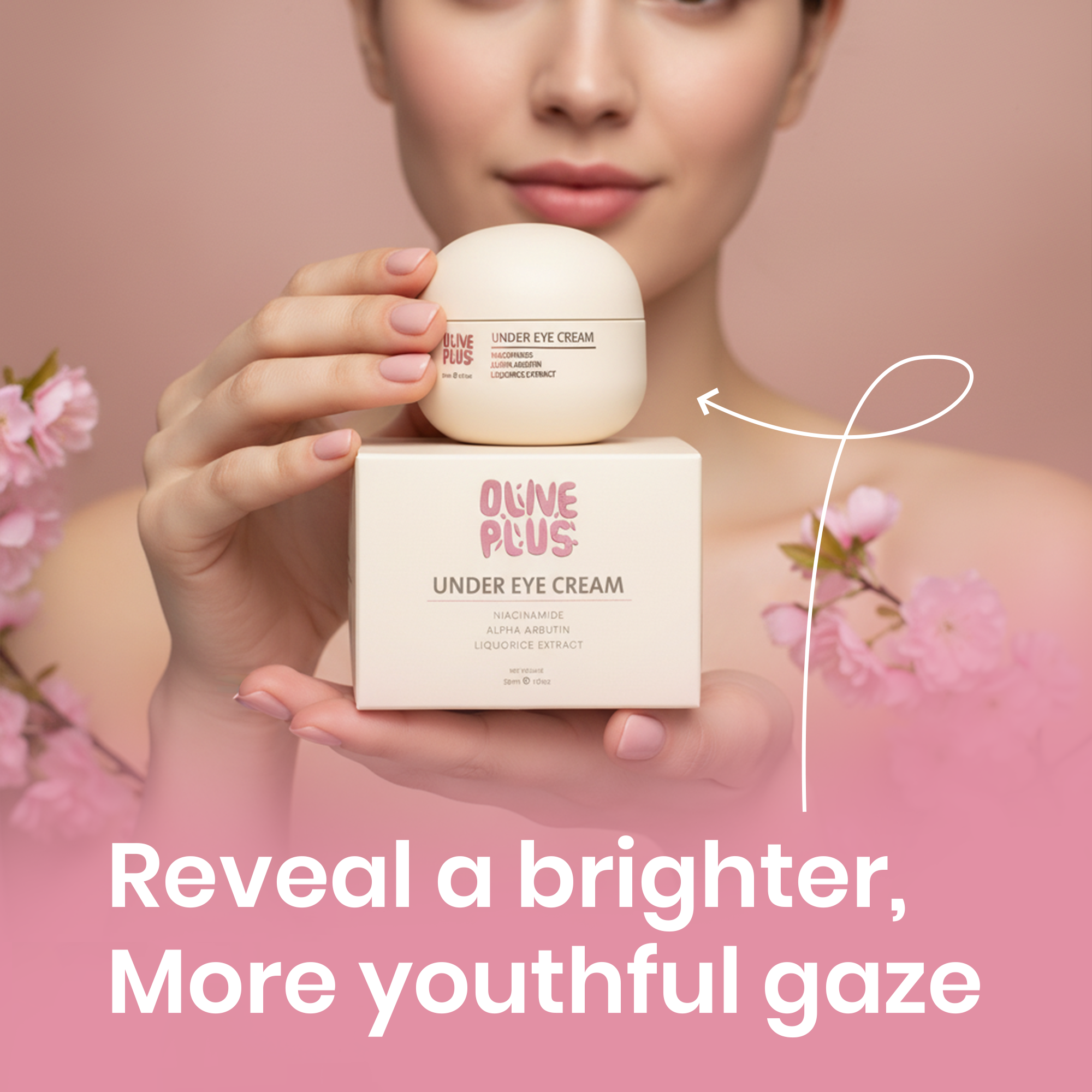 Under Eye Cream | Brightening Under Eye Cream | Olive Plus Shop